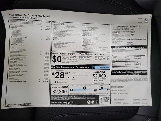 BMW 2 Series 230I Xdrive Awd 2D Coupe - Thumbnail 15