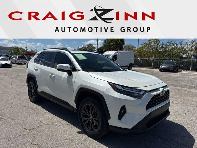 Toyota Rav4 Hybrid Xle Premium In Hollywood Fl | Jtmb6Rfv4Nd068378 | Toyota Of Hollywood'S Amazinn Used Car - View 1
