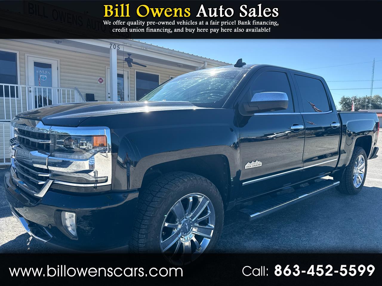 Chevrolet Silverado 15004Wd Crew Cab 143.5" High Country - View 1