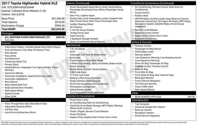 Toyota Highlander Hybrid Xle Awd - Thumbnail 5