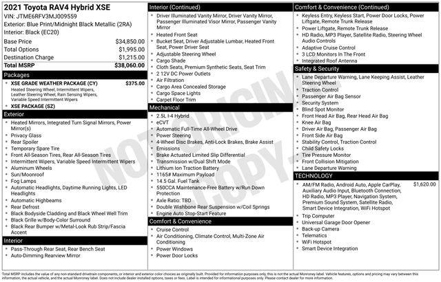 Toyota Rav4 Hybrid Xse Awd - Thumbnail 12