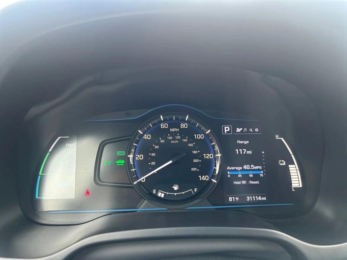 Hyundai Ioniq Hybrid Blue - View 1
