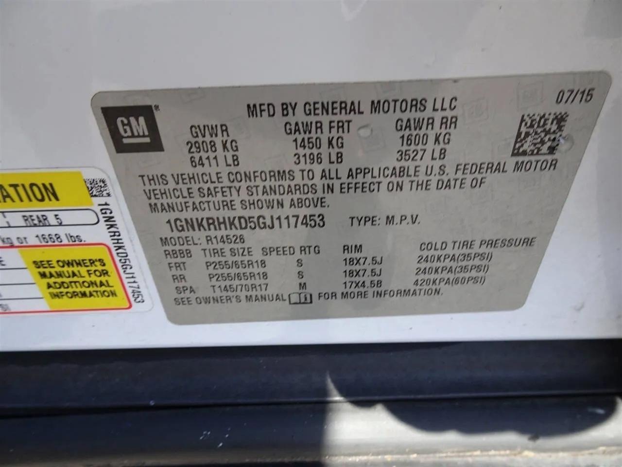 Chevrolet Traversefwd 4Dr Lt W/2Lt - Thumbnail 10