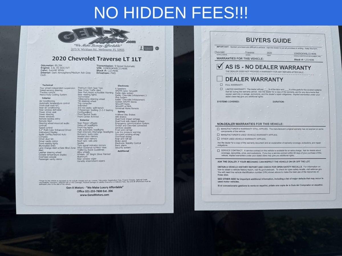 Chevrolet Traverse Lt Cloth - Thumbnail 11