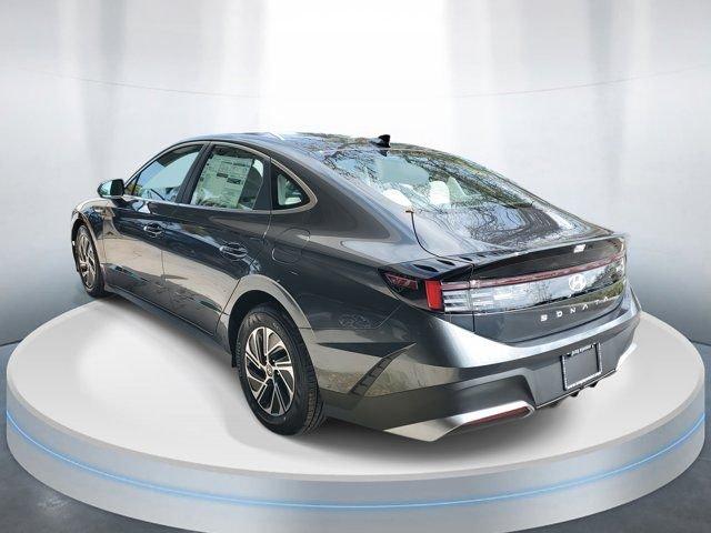Hyundai Sonata Hybrid Blue Fwd 4D Sedan - Thumbnail 4