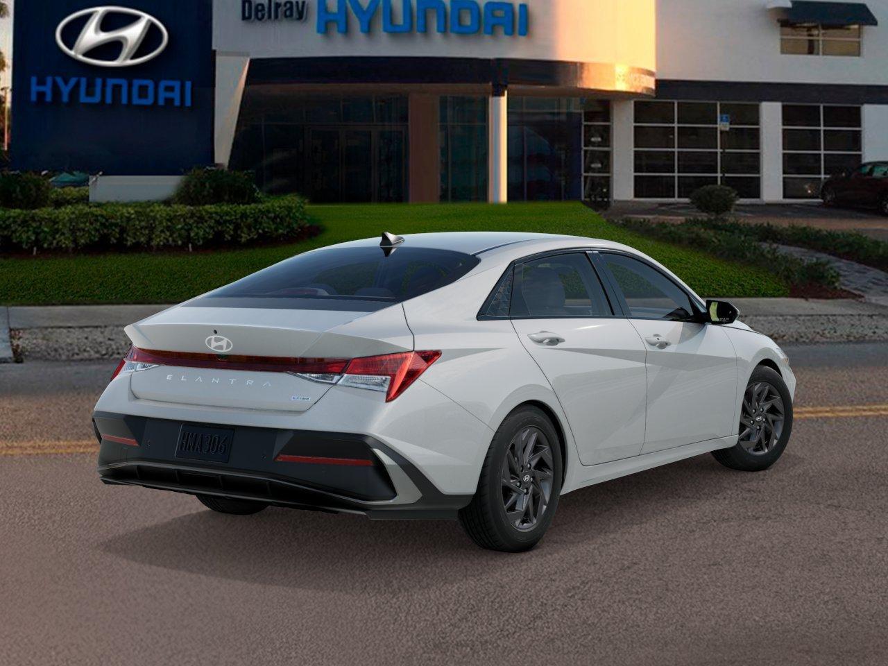 Hyundai Elantra Hybrid Blue - Thumbnail 5