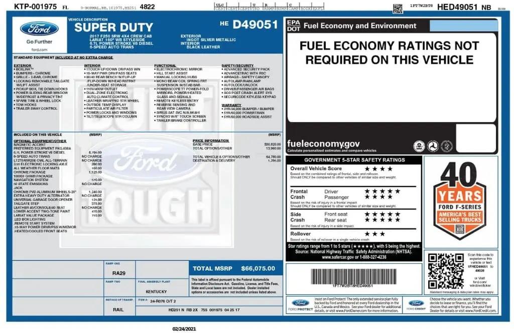 Ford Super Duty F-250 Srw Lariat For Sale In Miami - Thumbnail 11