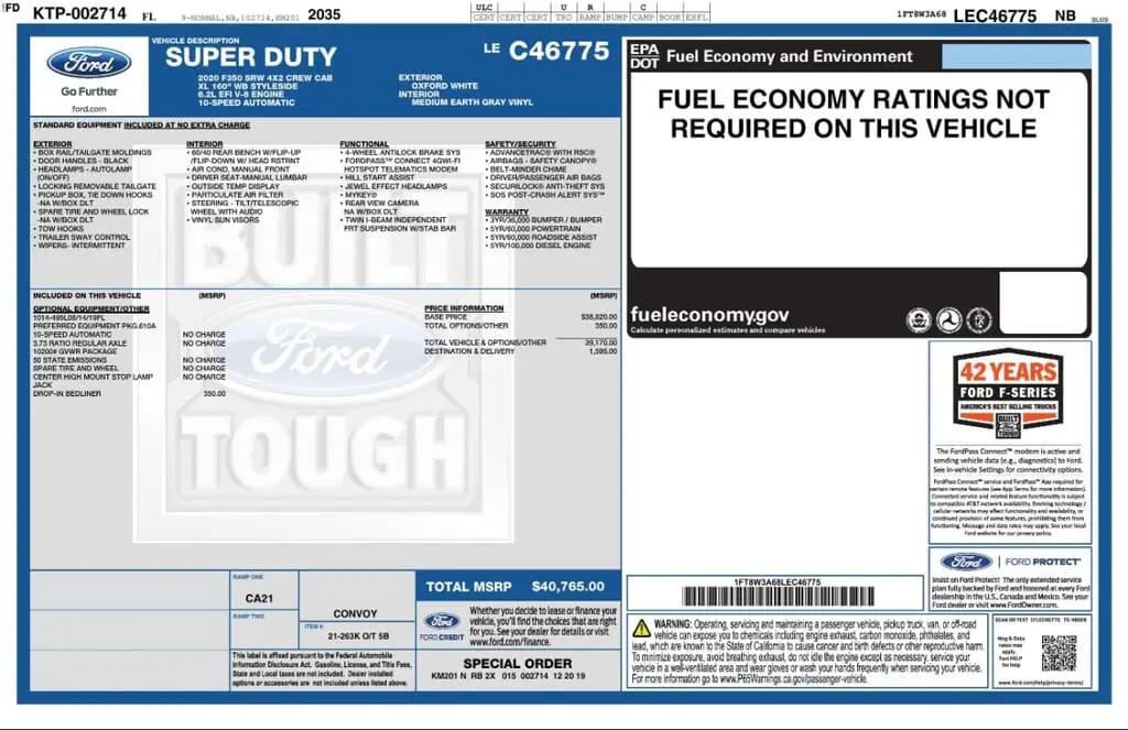 Ford Super Duty F-350 Srw Xl For Sale In Orlando - Thumbnail 11