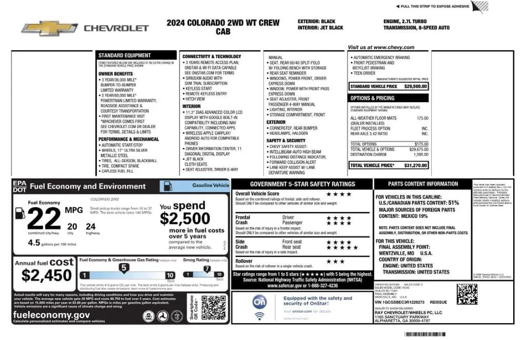 Chevrolet Colorado 2Wd Work Truck For Sale In Miami - Thumbnail 11