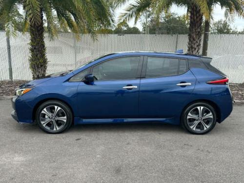 Nissan Leaf Sl Plus 62Kwh Leather Bose Blind Spot Intelligent Cruise Propilot Carplay Navigation Camera 35K - Thumbnail 5