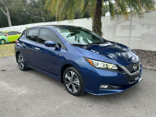 Nissan Leaf Sl Plus 62Kwh Leather Bose Blind Spot Intelligent Cruise Propilot Carplay Navigation Camera 35K - Thumbnail 2