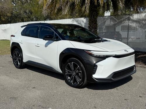 Toyota Bz4X Ev Fwd Limited Leather Sunroof Adaptive Cruise Lane Departure Blind Spot Carplay 4K Miles Sold  - Thumbnail 2