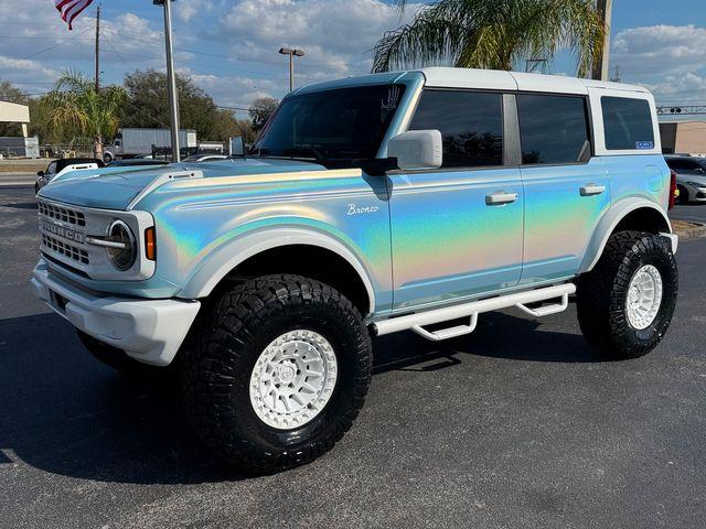 Ford Bronco Bayshore Ice Blue Pearl Bronco Italian Leather | Plant City Florida | Bayshore Automotive - View 1
