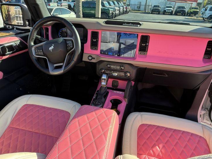 Ford Bronco Pink Hearts Hardtop Bayshore Bronco Leather Lift | Plant City Florida | Bayshore Automotive - Thumbnail 4