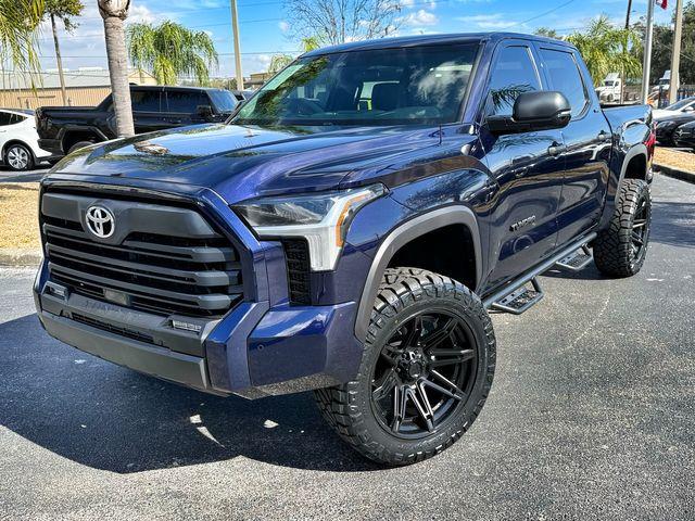 Toyota Tundra Custom Lifted Crew 4X4 Leather Nitto Ready Lift | Plant City Florida | Bayshore Automotive - View 1
