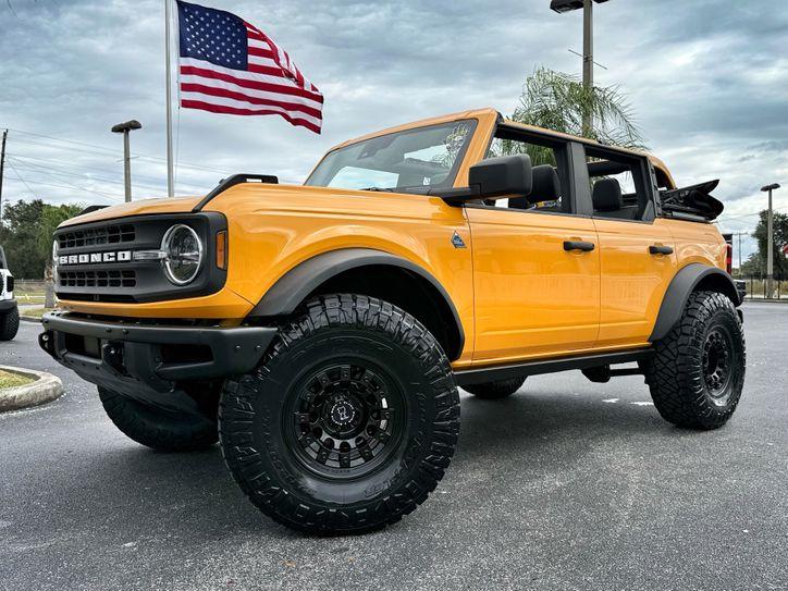 Ford Bronco V6 Sasquatch Leather Cyber Orange Black Diamond | Plant City Florida | Bayshore Automotive - Thumbnail 4