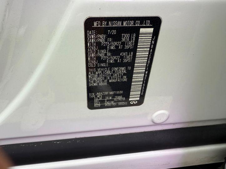 Infiniti Qx80 Sensory Dvd Moonroof Carfax Cert Bose 1 Owner | Plant City Florida | Bayshore Automotive - Thumbnail 2