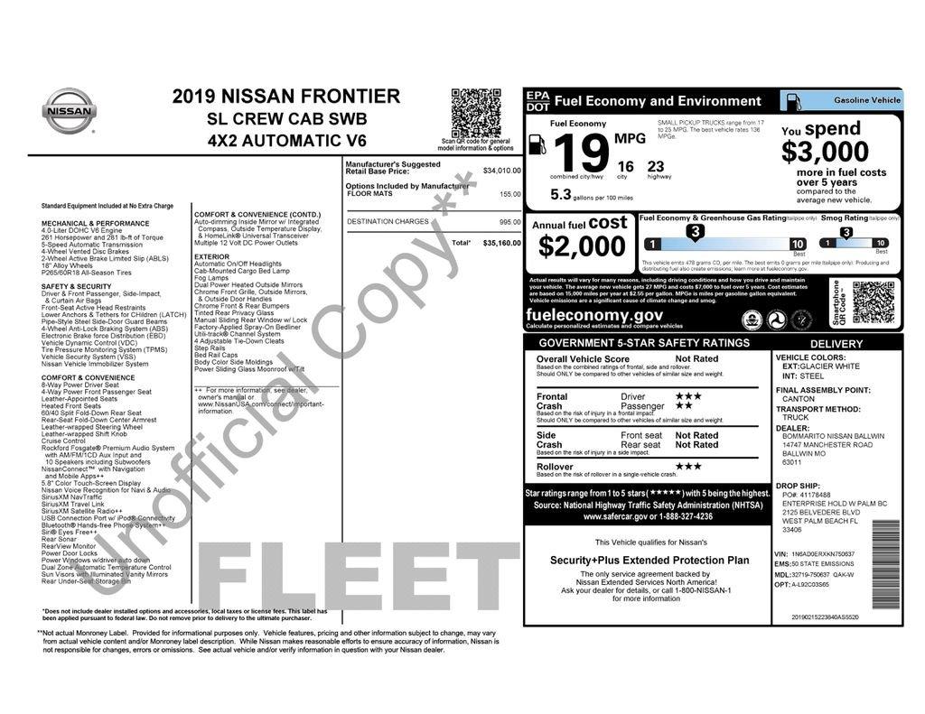 Nissan Frontier Sl - Thumbnail 6