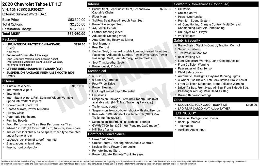 Chevrolet Tahoe Lt - Thumbnail 6