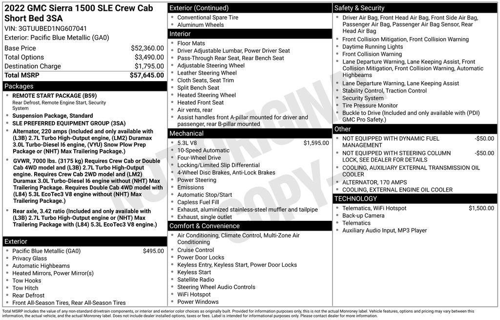 Gmc Sierra 1500 Sle - Thumbnail 6
