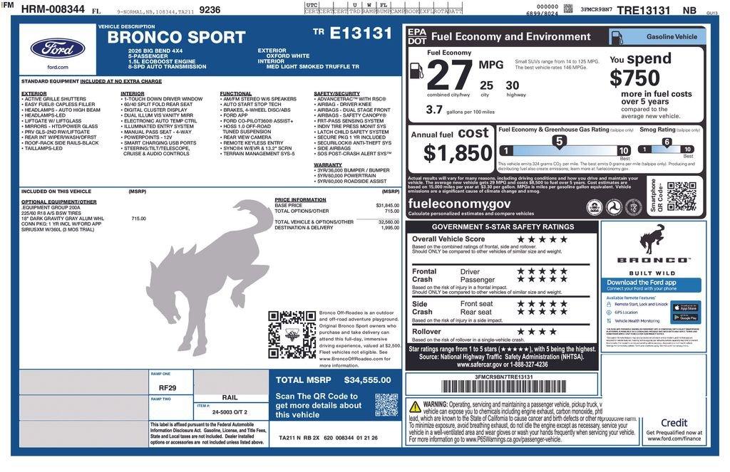 Ford Bronco Sport Big Bend - Thumbnail 12