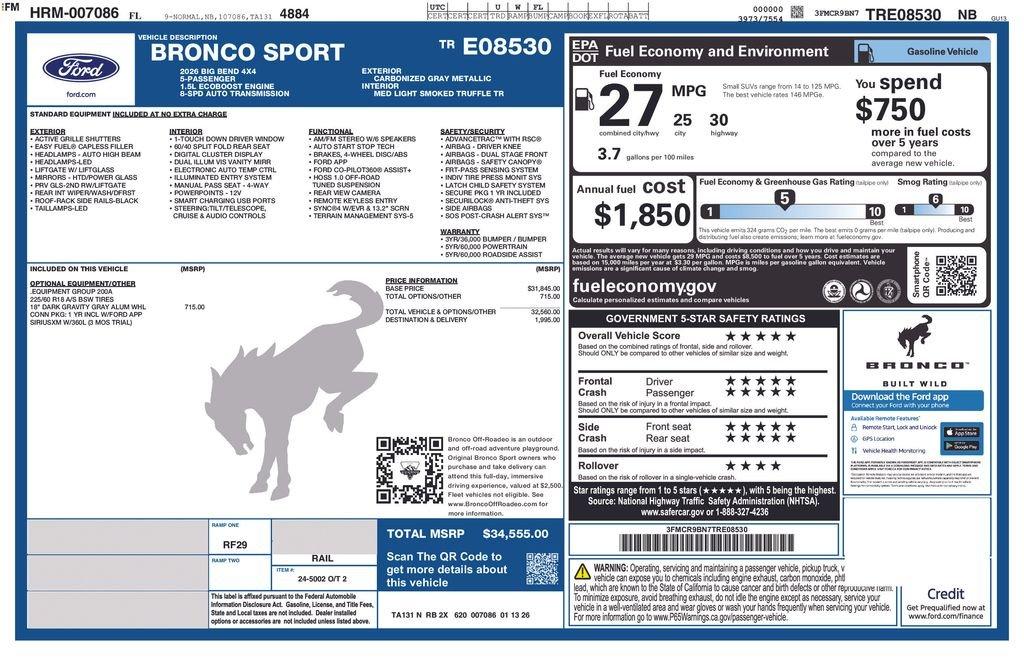 Ford Bronco Sport Big Bend - Thumbnail 12