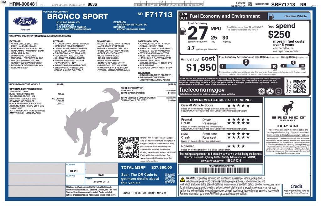 Ford Bronco Sport Big Bend - Thumbnail 11