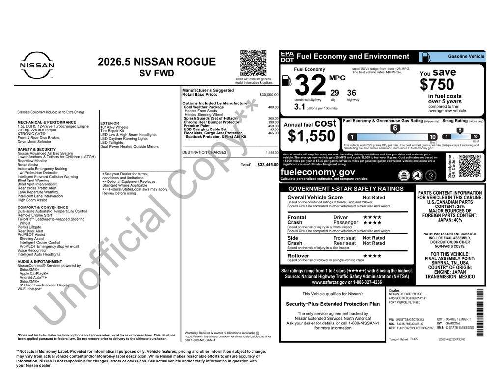 Nissan Rogue Sv - Thumbnail 7