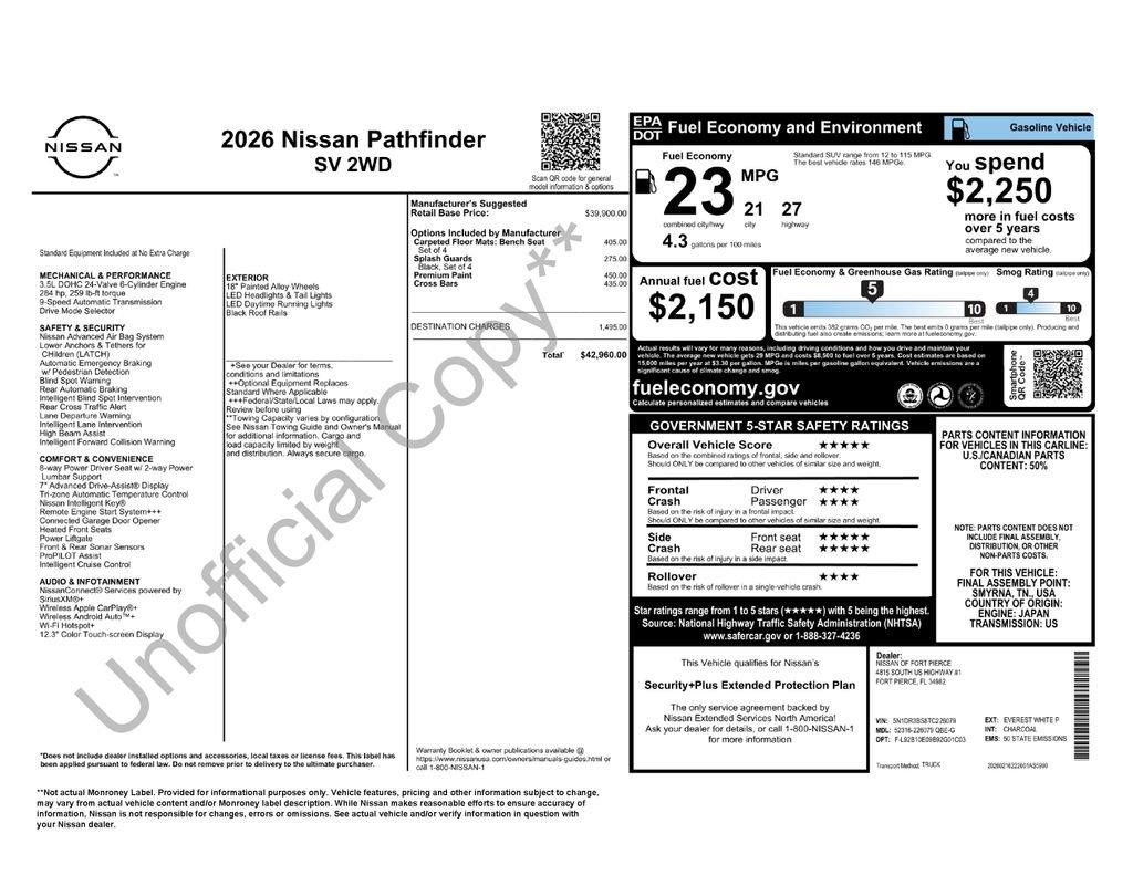 Nissan Pathfinder Sv - Thumbnail 7