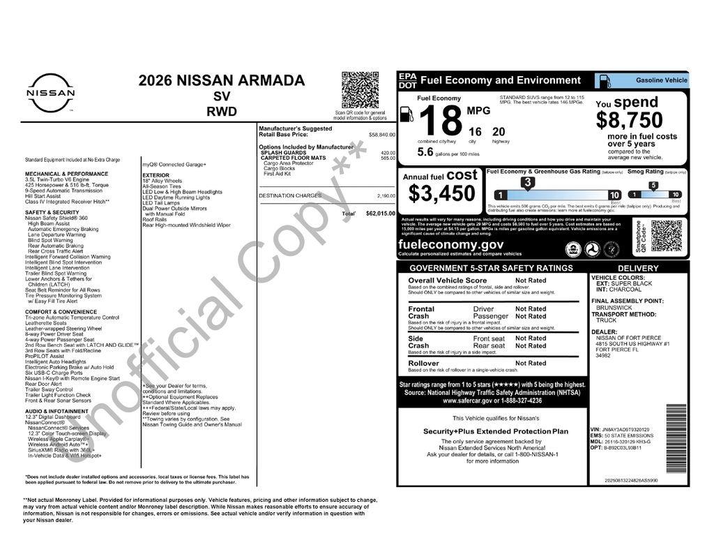 Nissan Armada Sv - Thumbnail 7