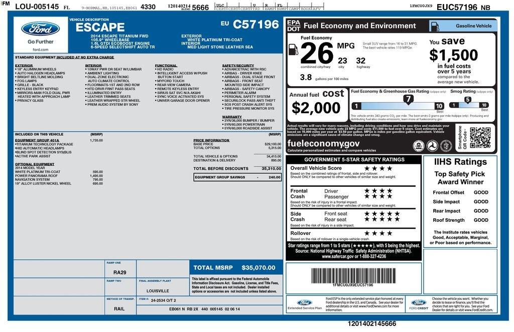 Ford Escape Titanium - Thumbnail 12