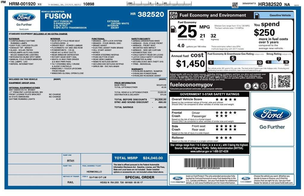 Ford Fusion Se - Thumbnail 6