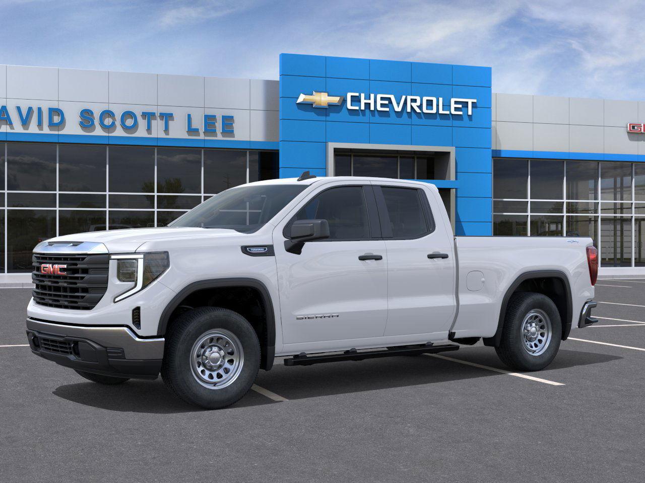 Gmc Sierra 1500 Pro Four Wheel Drive Double Cab - Thumbnail 2