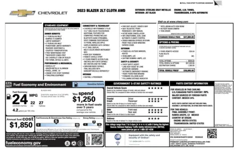 Chevrolet Blazer Lt - Thumbnail 5