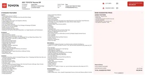 Toyota Tacoma Sr - Thumbnail 5