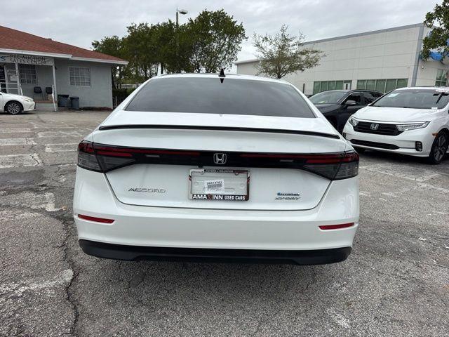 Honda Accord Hybrid Sport In Hollywood Fl | 1Hgcy2F51Ra027513 | Toyota Of Hollywood'S Amazinn Used Cars - Thumbnail 4