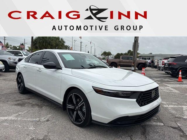 Honda Accord Hybrid Sport In Hollywood Fl | 1Hgcy2F51Ra027513 | Toyota Of Hollywood'S Amazinn Used Cars - View 1