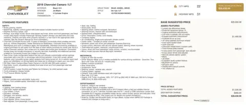 Chevrolet Camaro 1Lt - Thumbnail 5