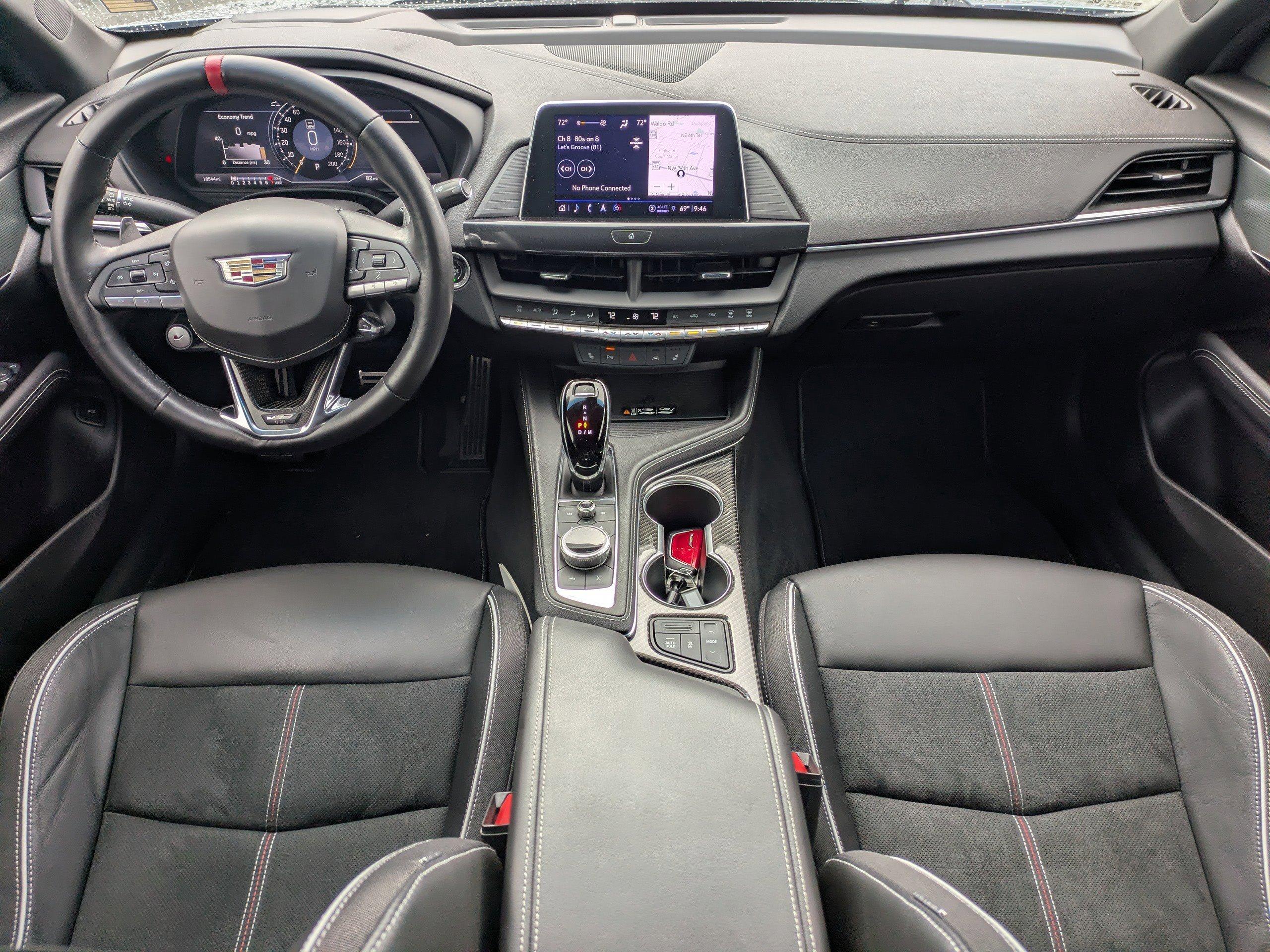 Cadillac Ct4-V 4Dr Car Blackwing With Navigation - Thumbnail 10