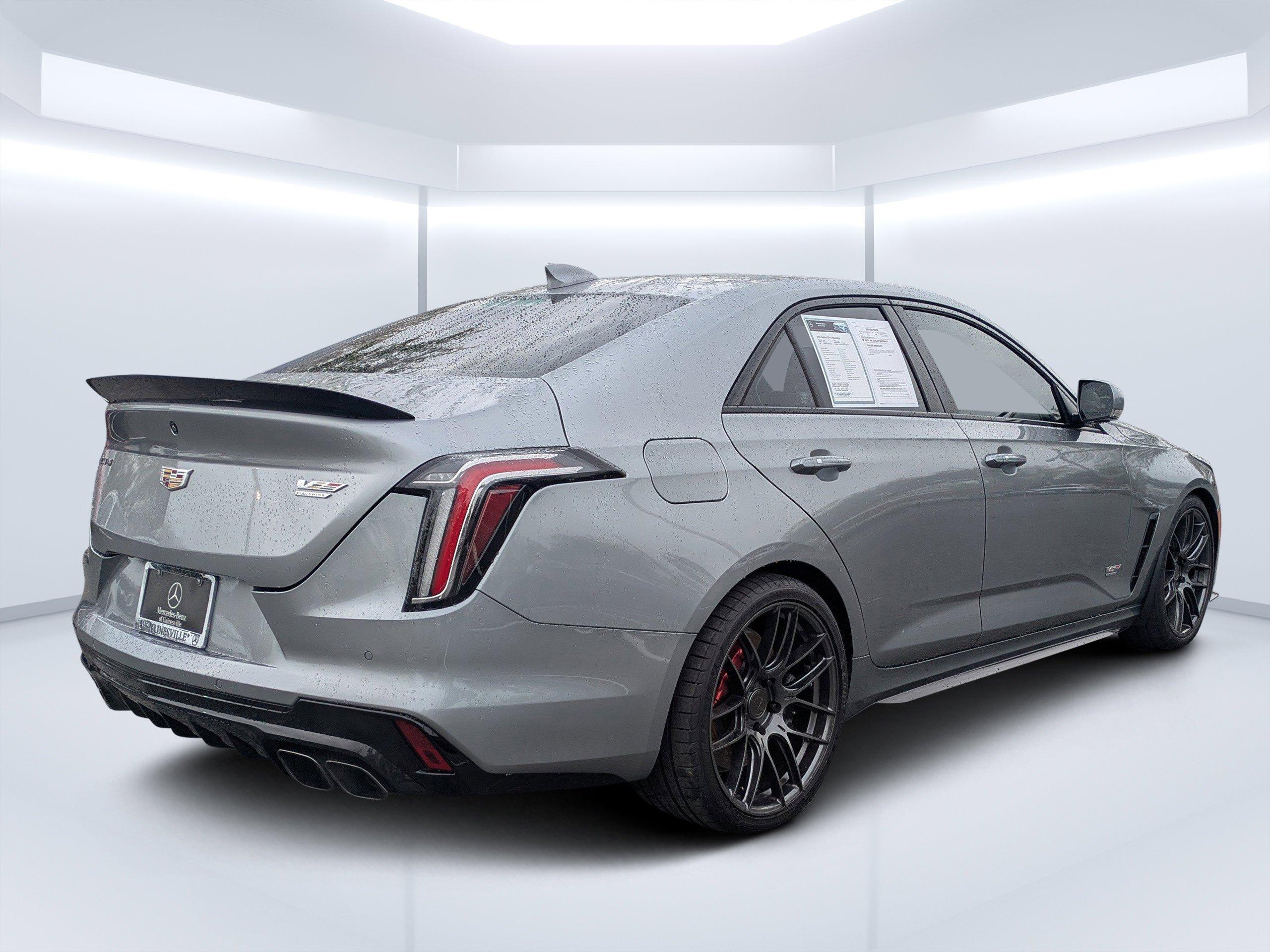 Cadillac Ct4-V 4Dr Car Blackwing With Navigation - Thumbnail 4