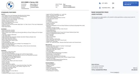 BMW 4 Series 430I - Thumbnail 5