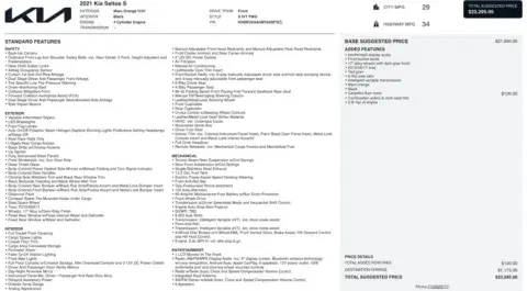 Kia Seltos S - Thumbnail 5