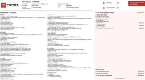 Toyota C-Hr Xle - Thumbnail 5