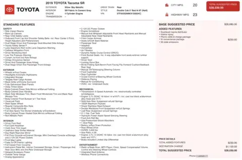 Toyota Tacoma Sr - Thumbnail 5