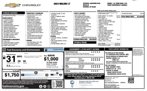 Chevrolet Malibu Lt - Thumbnail 5