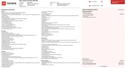 Toyota Tacoma Sr - Thumbnail 5