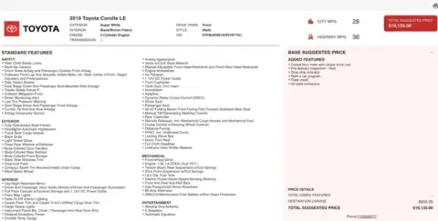 Toyota Corolla Le - Thumbnail 5