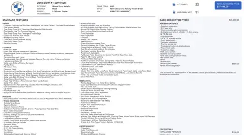 BMW X1 Xdrive28I - Thumbnail 6