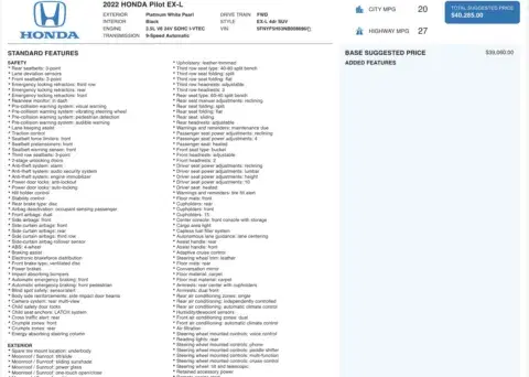 Honda Pilot Ex-L - Thumbnail 5