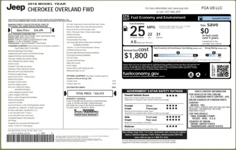 Jeep Cherokee Overland - Thumbnail 5